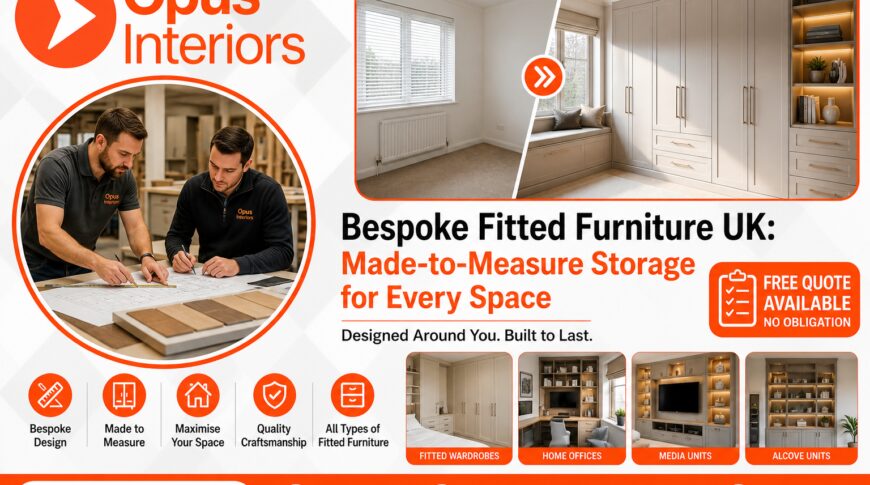Custom Fitted Wardrobe UK: The Ultimate Guide to Built-In Wardrobes, Smart Storage & Modern Designs 1 httpsopusinteriors.ukbespoke fitted furniture uk