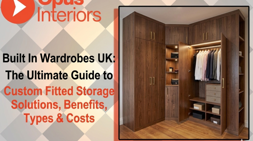 Built In Wardrobes UK The Ultimate Guide to Custom Fitted Storage Solutions Benefits Types Costs